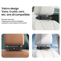 Ventilador De Asiento De Coche Con Enfriamiento USB Ajustable Para Decoración Interior Del Coche Ventilador De Aire Para Encima Del Cabeza Del Asiento Delantero Y Trasero - details 2
