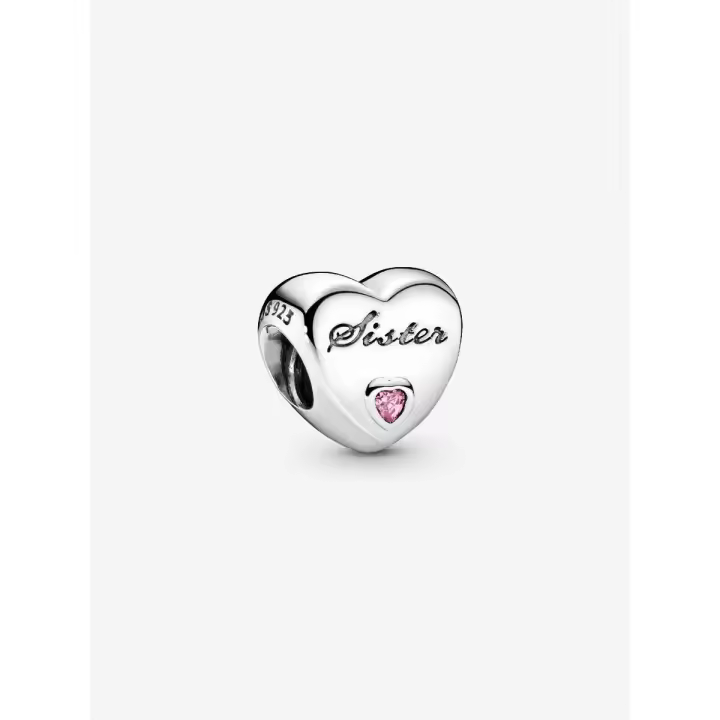 Pandora - Charm Corazón de Hermana - Plata de ley - 1