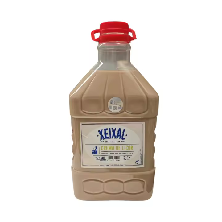 Crema de Licor 15º PET 3L Xeixal - Hecho en Galicia - 1