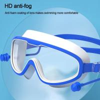 Gafas De Natación Para Niños Con Tapones Para Los Oídos Antiniebla Anti-olfato Gafas De Piscina Y Playa Para Niños Y Niñas - details 4