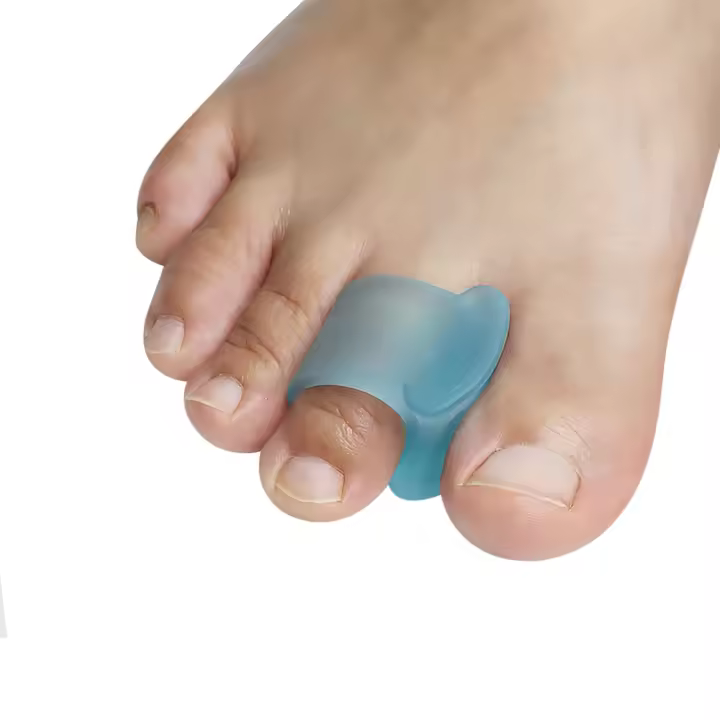 Pexmen Separadores De Dedos De Gel Suave 2/4/10Pcs Corrector De Hallux Valgus Y Dedo Encogido Para Cuidado Del Pie Herramienta Ortopédica De Silicona No Eléctrica - 1