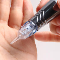 10pcs/box Agujas De Tatuaje Desechables Cartridge Sterilizadas Para Sombra De Pestañas Y Labios Tipo Liner Shader Magnum - details 4