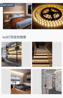 Tira De Luz LED Con Sensor De Movimiento PIR 30LEDs/m 2835SMD Para Iluminación De Armario Cajón Escaleras Con Batería - details 6