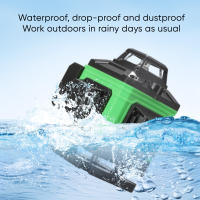 Nivel Láser 4D 16 Líneas Autonivelante ±3°  200ft Range Precisión ±1/9 Pulgadas, USB Recargable, Alcance 200 Pies con Receptor, IP54 Antipolvo/Agua para Construcción ﻿ - details 2