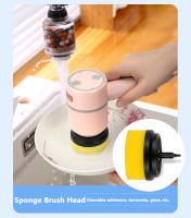 Cepillo De Limpieza Eléctrico Para Cocina Y Baño Cepillo De Lavado De Platos Recargable Inalámbrico USB Profesional Para Limpieza De Azulejos Y Lavabo - details 9