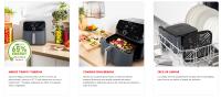 Moulinex Easy Fry Mega, Freidora de aire XL 7,5 L, 8 Programas automáticos, Diseño Compacto, Cocina hasta 8 raciones, Ahorro de energía y tiempo, Piezas aptas lavavajillas,, EZ855BF0 - details 2