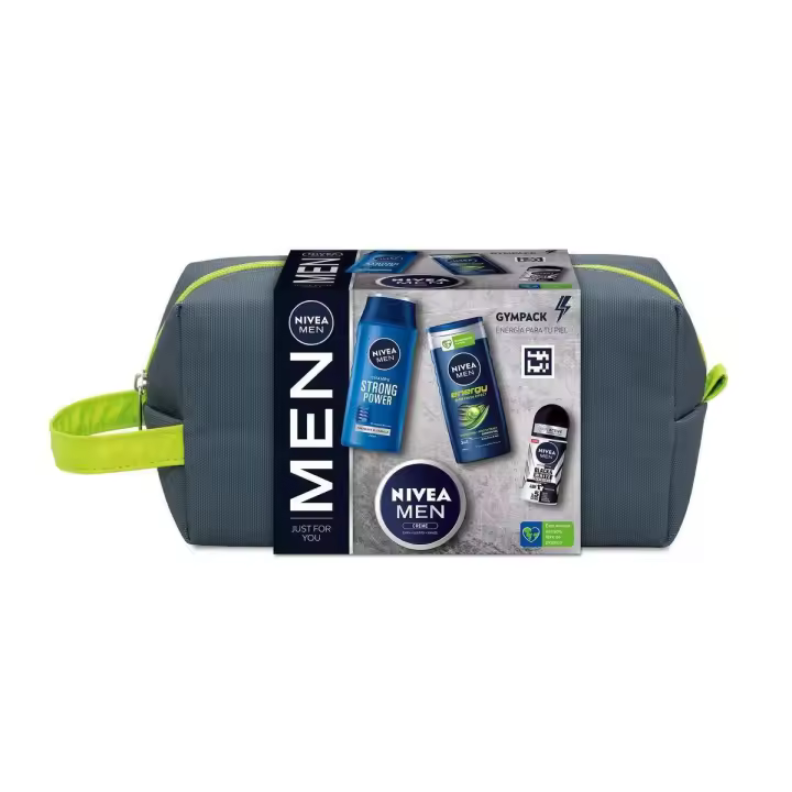NIVEA MEN Neceser Gimnasio Gympack - Set de regalo hombre - 1