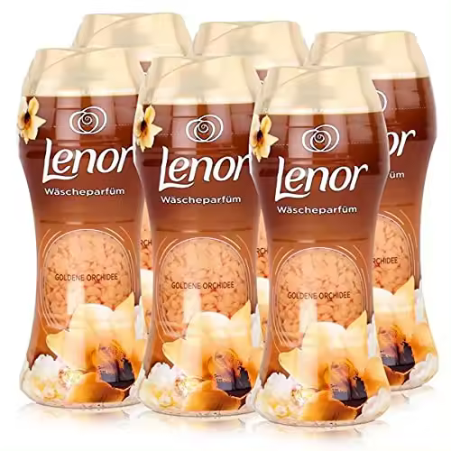 Lenor Unstoppables - Perfume para ropa (210 g, 6 unidades), color dorado - 1