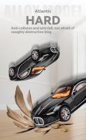Modelo De Coche Atlantic a Escala 1:24 Con Luces Y Sonidos Auténticos Regalo Perfecto Para Niños Y Entusiastas Del Automóvil Material Metálico - details 4