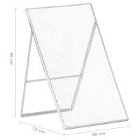 vidaXL Tamiz de jardín acero galvanizado - details 6