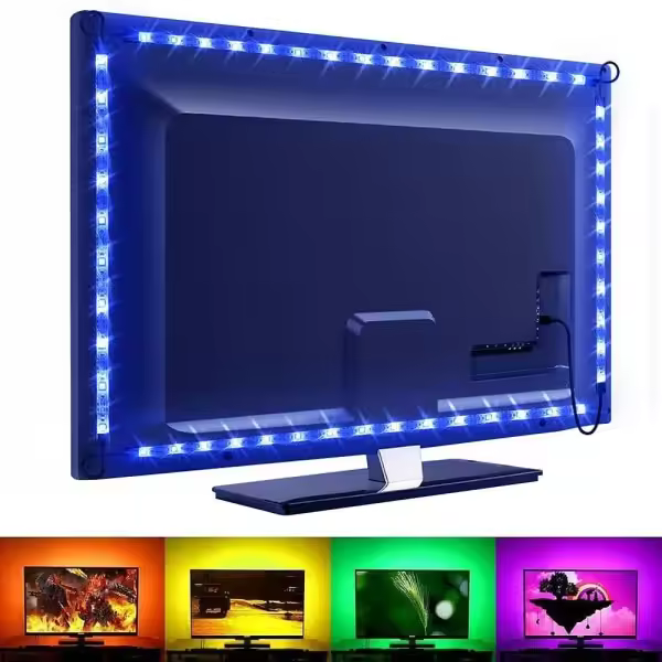 Luces de tira del LED para la tira de TV / Light String/LED-RGB Multicolor - 1