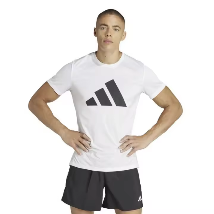 Camiseta Adidas Run It Blanca In0075 - 1