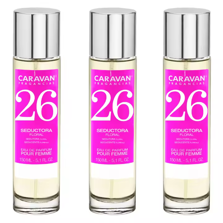 3x Caravan Perfume de Mujer Nº26 - 150ml. - 1