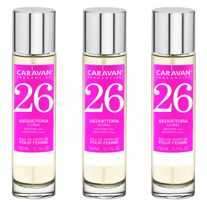 3x Caravan Perfume de Mujer Nº26 - 150ml. - 1