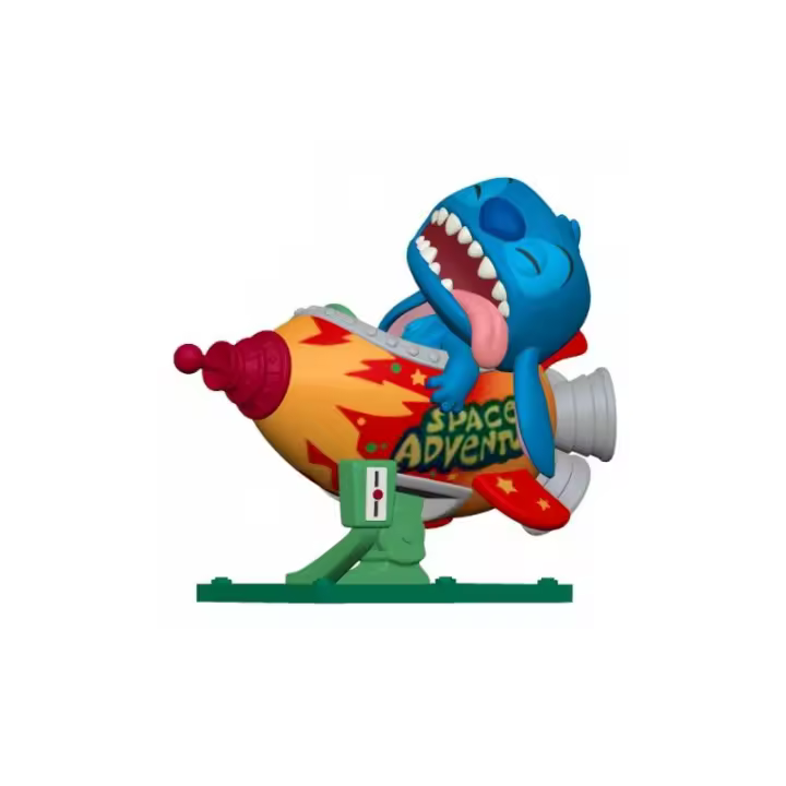 Funko POP! Ride Lilo & Stitch-Stitch in Rocket- Figura Coleccionable Oficial - Juguete para Niños y Adultos - Fans - Diversidad de Personajes y Temáticas - 1