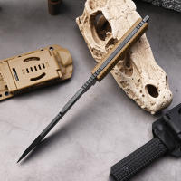 Cuchillo De Camping Al Aire Libre Portátil Exploración De Selva Cuchillo De Montañismo De Alta Dureza Cuchillo De Sobrevivencia Acero Inoxidable - details 4