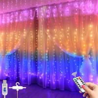 Luces De Tejado LED Cadena De Luces De Hilo De Cobre Para Navidad Y Año Nuevo Decoración De Fiesta Al Aire Libre En Casa Y Camping - details 2