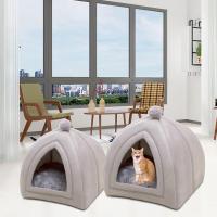 Alfombra De Gato Suave Y Cálida Para Perro Pequeño O Mediano Casa De Muebles Para Mascotas Invierno Nido De Peluche Lavable Para Gato Y Perro - details 3