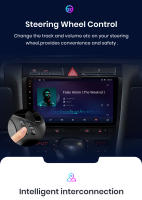 Junsun Radio Coche para Audi A6 C5 1997 1998 1999 2000 2001 2002 2003 2004 S6 RS6 AI Voice 2 din Pantalla Coche Android Auto Multimedia Navegación GPS Auto radio - details 12