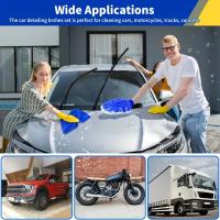 Kit De Limpieza Para Coche RV 27 Piezas Cepillo De Limpieza Accesorios De Coche Suministros De Limpieza Cepillo De Reparación Para Baño - details 6