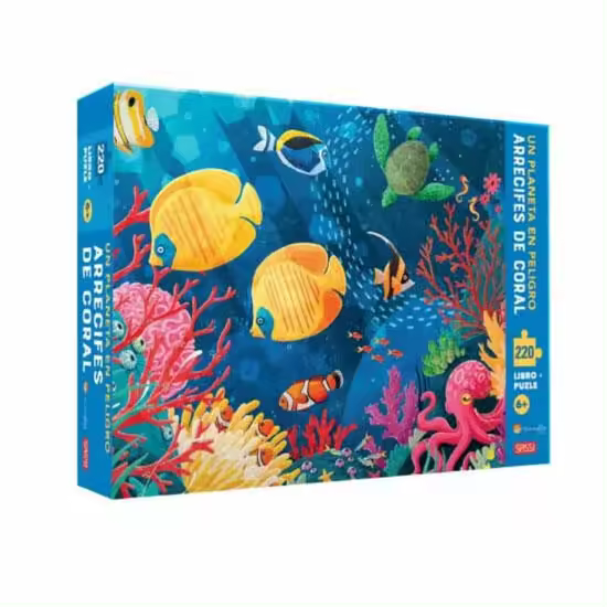 Libro Puzzle Arrecife de Coral - 1