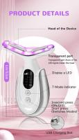Device de Belleza EMS para Estiramiento de Cuello y Cara, masaje Facial, therapy de luz roja, eliminador de papada, de piel revivenecimiento, estiramiento antiarrugas, 7 Colores - details 6