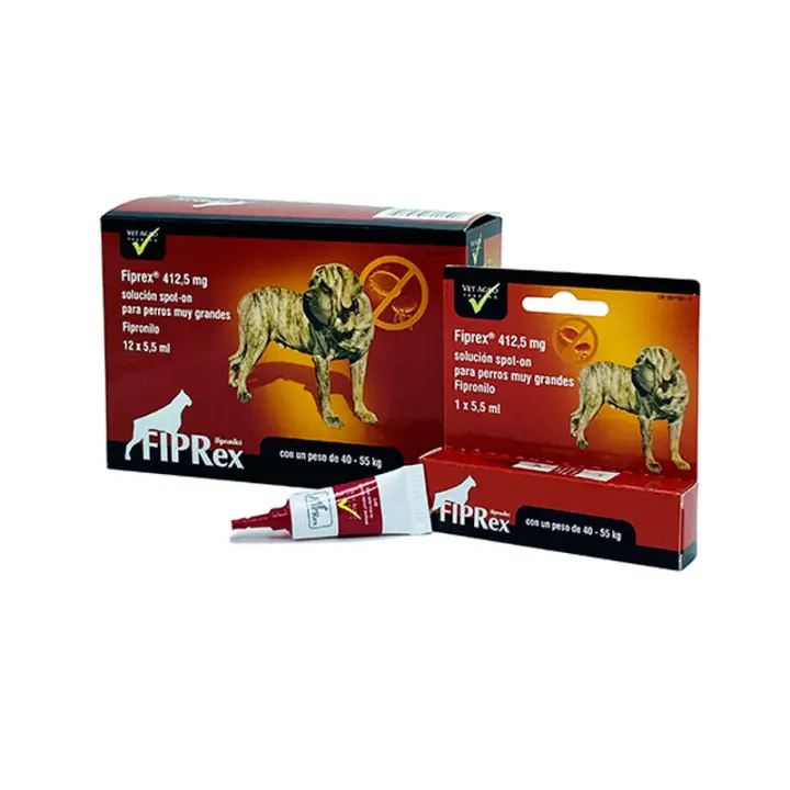 12 Pipetas perro + de 40 Kg - 1