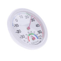 Mini Termómetro Higrómetro Analógico Para Interior Rango De Temperatura -35~55°C Medidor De Temperatura Y Humedad - details 1
