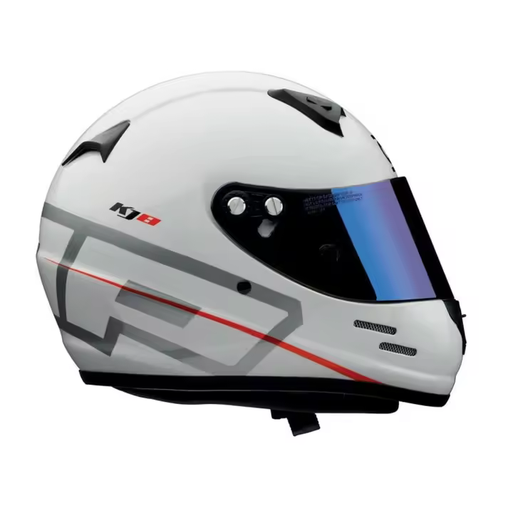 Casco OMP OMPSC0-0790-B01-020-L L Blanco - 1