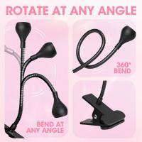 Lámpara De Mesa LED Para Uñas Con Gorro De Aplastamiento UV Curable Lámpara De Teléfono Móvil Reparación Luz Nocturna USB Clip Para Dormitorio - details 1