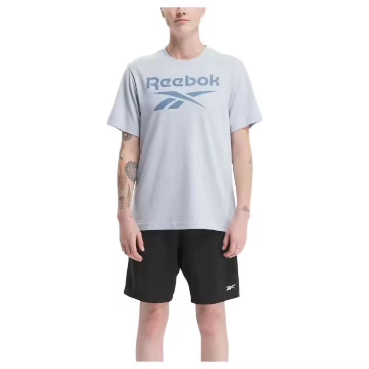 Camiseta de Manga Corta Reebok Identity Big para hombre en color blanco - 1