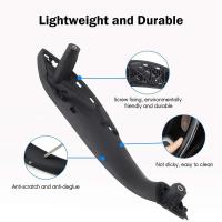 Negro trasero Izquierdo/Derecho Coche interior Puerta Manija TRIM pull grab panel Manija para-BMW Serie 3 4 F30 F80 - details 1