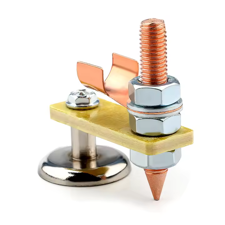 Herramienta De Soporte Para Soldadura De Placas Metálicas Con Imán En La Cabeza Herramienta Magnética Para Metalworking Estilo Soltero - 1