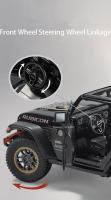 Modelo De Coche Rubicon a Escala 1:18 Con Luz Y Sonido Absorci\u00f3n De Choque Puertas Abiertas 4 Piezas Juguetes De Metal Para Niños - details 7