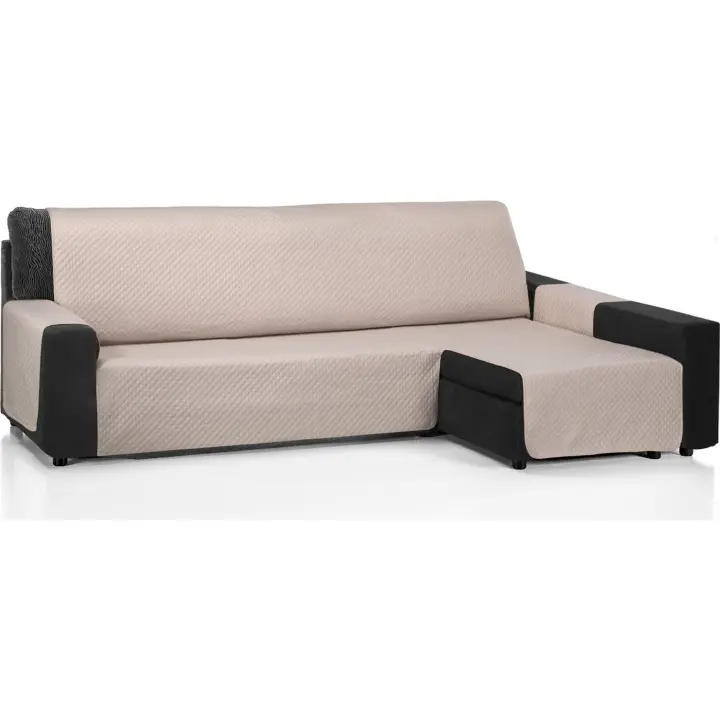 ECOMMERC3  Funda para Sofá Chaise Long 200 cm, 240cm y 280cm Validó para Chaise Long Brazo Derecho y Izquierdo - Funda Sofá Chaise Long Ajustable - 1