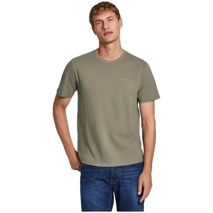 Camiseta de Manga Corta Pepe Jeans Connor para hombre en color verde - 1