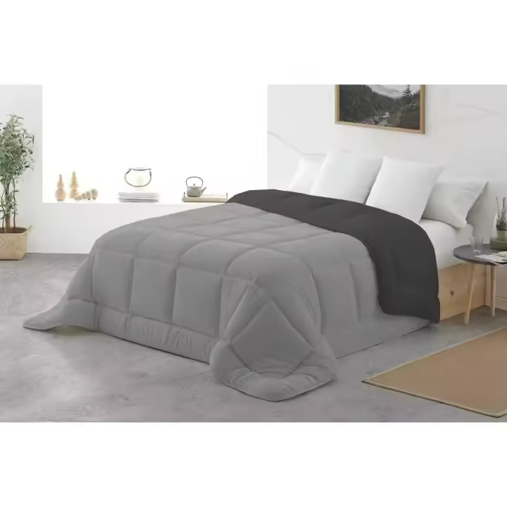 Edredón Nórdico Bicolor 350gsm Ultrasuave de Estilo Moderno 100% Microfibra, Medida180x260/230x260cm para Cama de 90/105/135 y 150 , 6 Colores Disponible Ideal para Todas las Estaciones. - 1