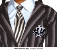 Disfraz de Miércoles Addams uniforme escolar para chica - details 1