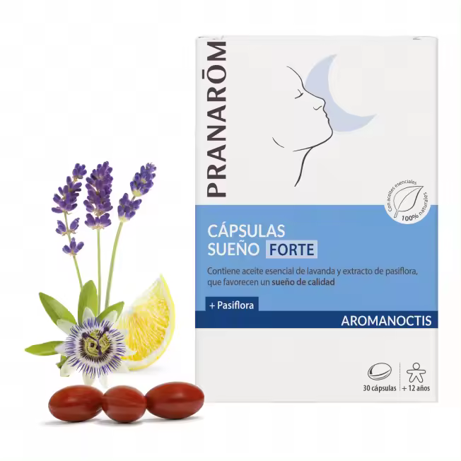 Aromanoctis Cápsulas Sueño Forte - 30 cápsulas - Pranarom - 1