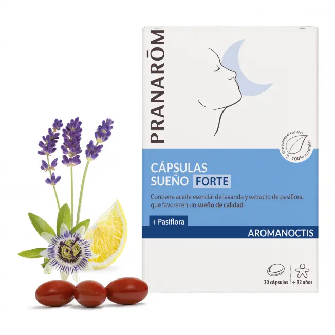Aromanoctis Cápsulas Sueño Forte - 30 cápsulas - Pranarom - 1