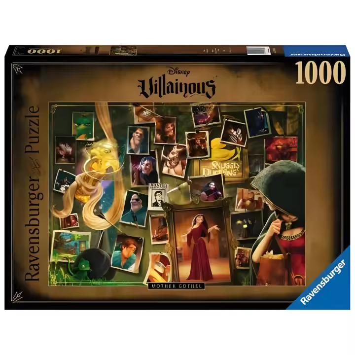 Puzle 1000 Piezas Disney Villanos Madre Gohel - 1