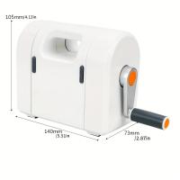 Máquina De Enrase De Papel Manual Para Niños Juguete Educativo Herramienta De Corte Para Arte En Papel - details 1