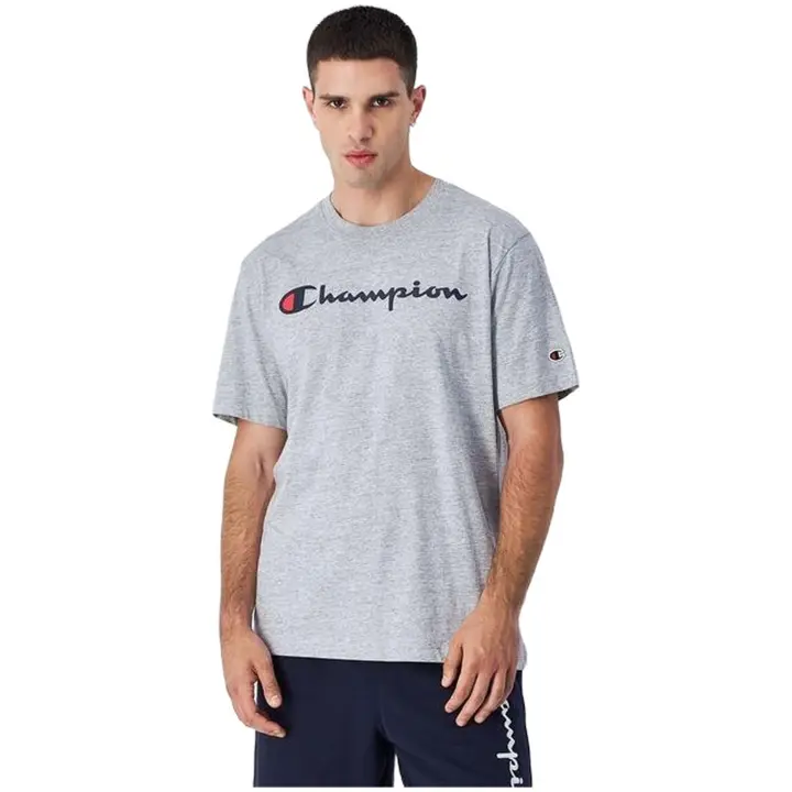 Camiseta de Manga Corta Champion  para hombre en color gris - 1