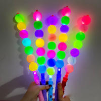 1Pcs Lámpara LED De Colores Brillantes En Forma De Calabaza Dulce Stick Fluorescente Para Conciertos Y Fiestas Juguete De Flash Proporciones De Equipamiento - details 4