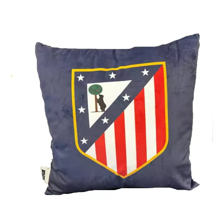 Bimba Pimba Atlético de Madrid Cojín velvet terciopelo producto oficial incluye relleno. - 1