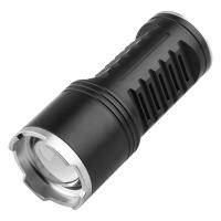 Linterna Táctica LED De Alta Potencia Recargable Por USB Con Zoom Y Batería Integrada Lámpara Fuerte Para Camping Resistente Al Agua Y Choques - details 16