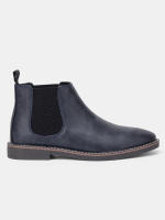 Botas Chelsea Retro Para Hombre 2024 Comodidad Moda Cuero Sintético Botas De Tobillo Encima De La Rodilla Material De Suela TPR - details 6