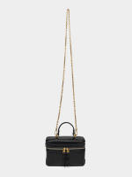 Bolso Pequeño Cuadrado De Moda Para Verano 2024 Negro PU Mujer Bolso De Hombro Portátil Y Elegante Con Cierre Único - details 5