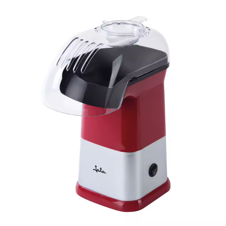 Jata Palomitero Eléctrico 1200 W Convección Palomitas en 3 minutos Incluye cuchara dosificadora Fácil limpieza Rojo - PAL97 - 1
