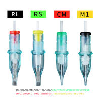 10PCS Agujas De Tatuaje Desinfectadas Y Desechables RL RS RM M1 Para Maquillaje De Labios Y Cejas Permanente Cartridge De Liner Redondo - details 0